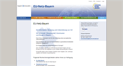 Desktop Screenshot of eu-netz-bayern.de